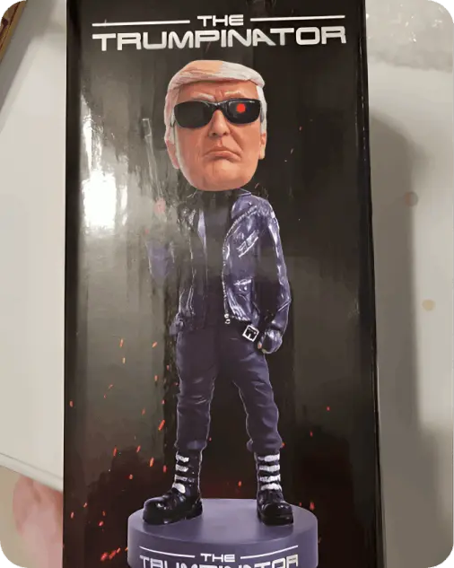 Trumpinator Bobblehead User James H.